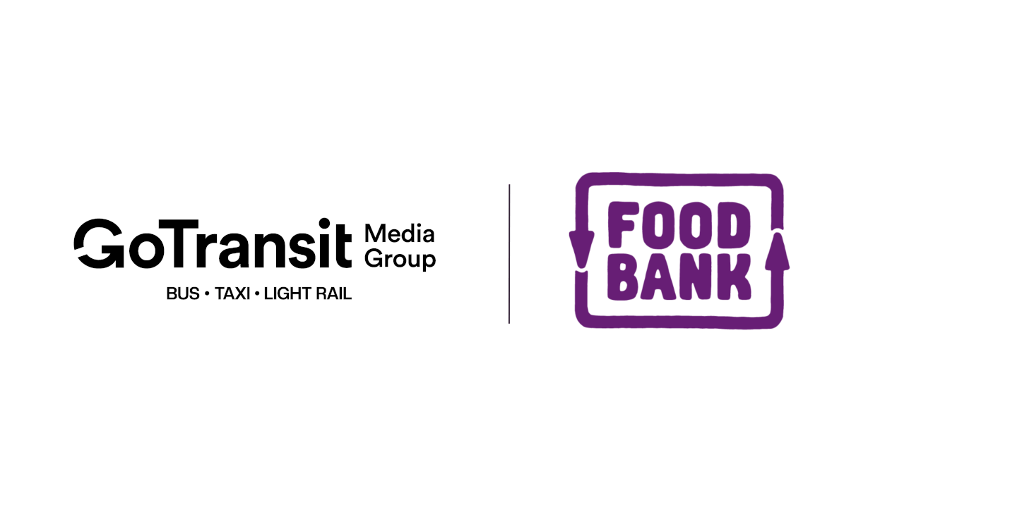 GoTransit and Foodbank Logos